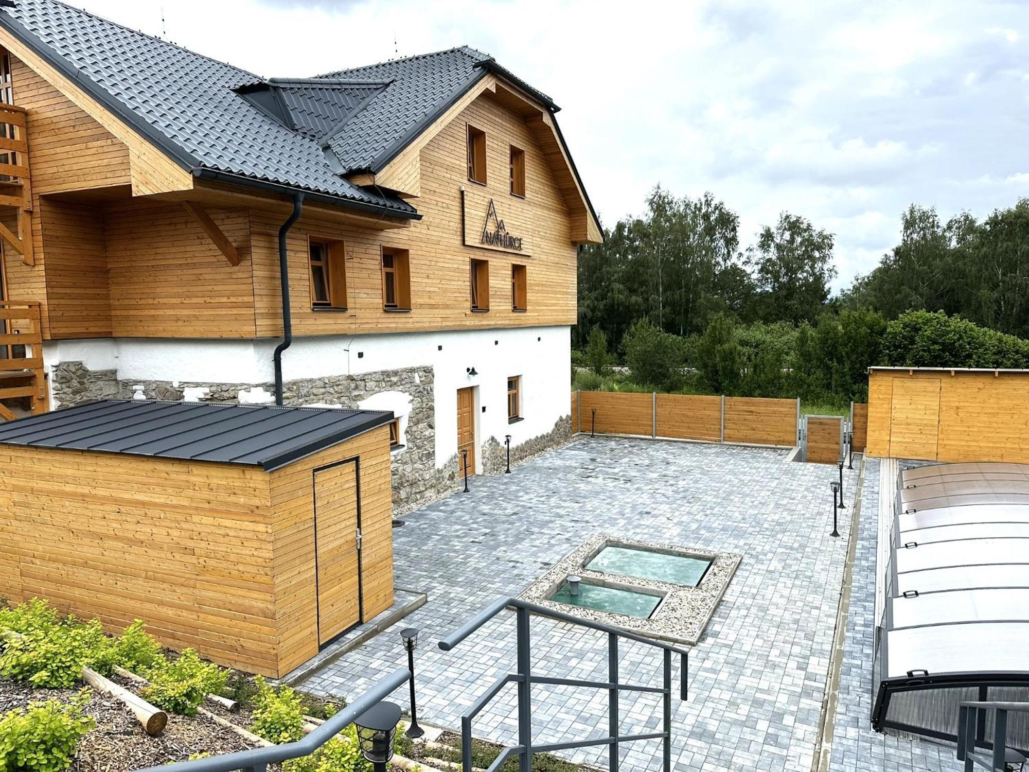 Apartman Na Hurce ฮอร์นี ปลานา ภายนอก รูปภาพ
